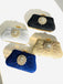 Vintage Pleated Crafted Rhinestone Bag