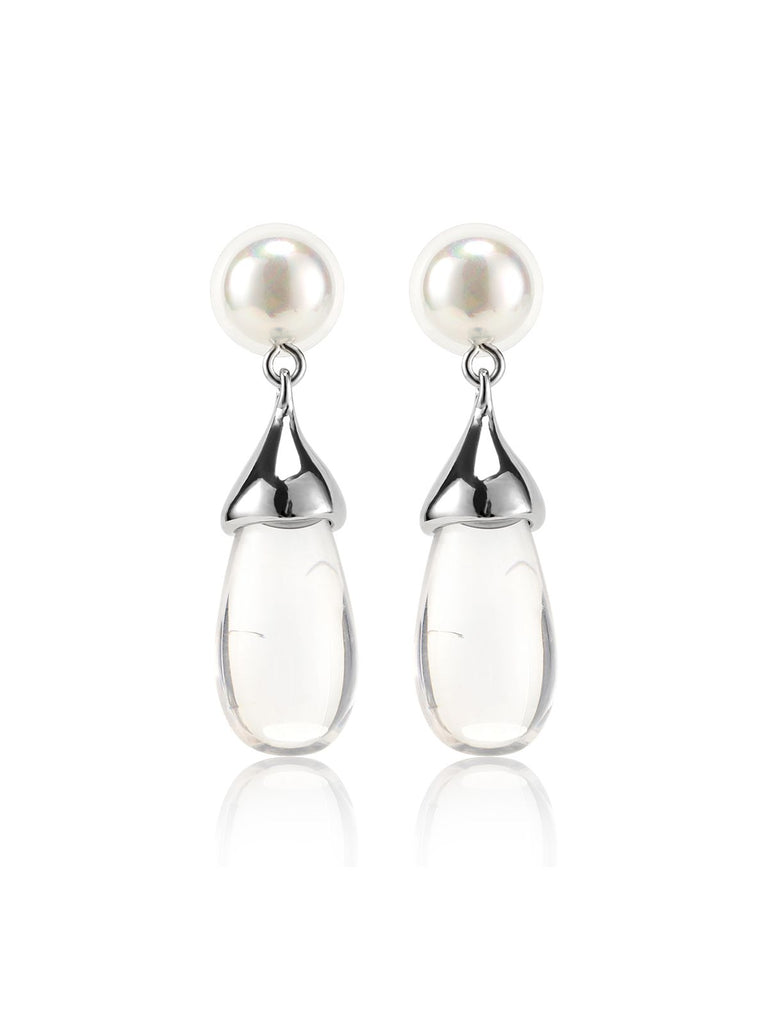 Vintage Glass Drop Earrings
