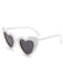 Vintage Rhinestone Heart Frame Sunglasses