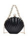 Solid Pearl Metal Shell Bag