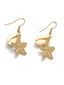 Vintage Cowrie Shell & Starfish Earrings