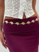 Gold Conch Shell Alloy Waist Chain