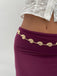 Gold Conch Shell Alloy Waist Chain