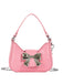 Vintage Leather Bow Handle Handbag