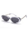 Vintage Chain Temple Oval Sunglasses