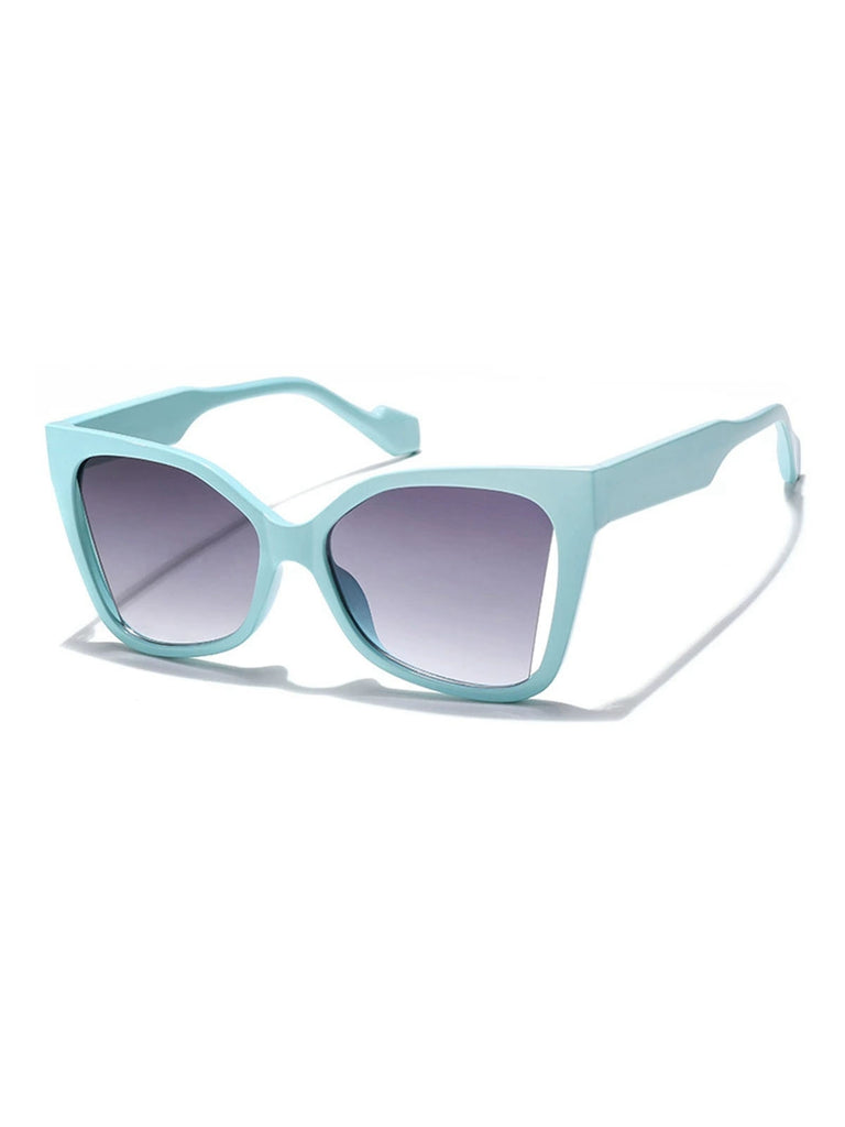 Vintage Plastic Square Frame Sunglasses