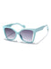 Vintage Plastic Square Frame Sunglasses