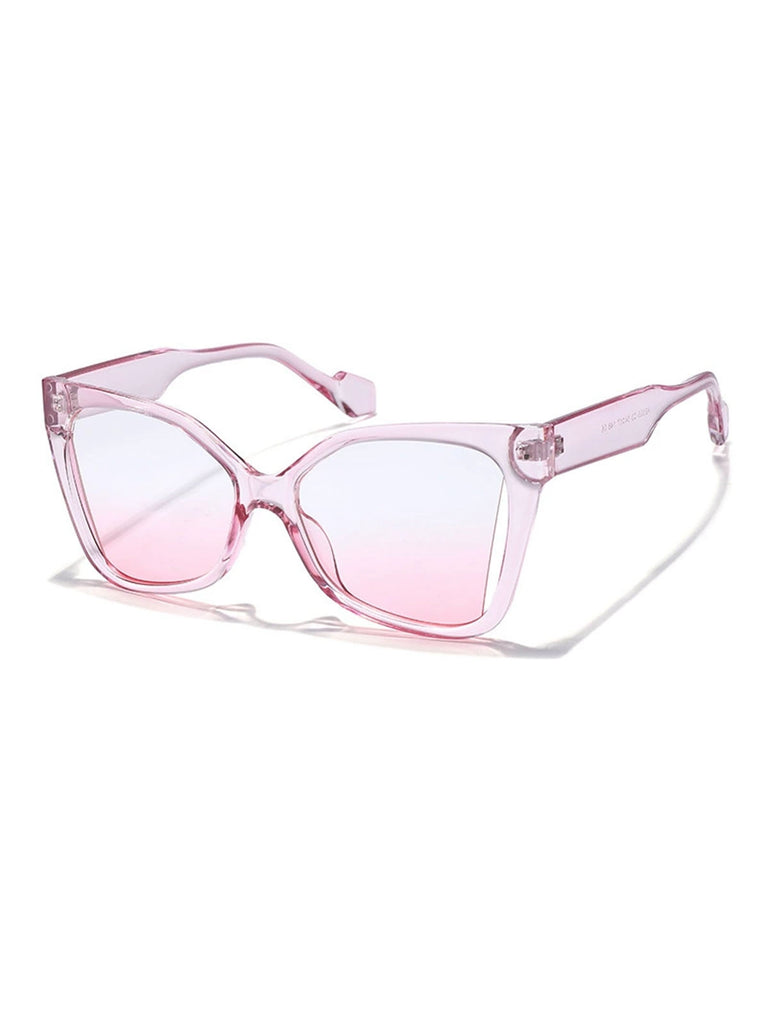 Vintage Plastic Square Frame Sunglasses