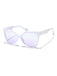 Vintage Plastic Square Frame Sunglasses