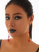 Gothic Waterdrop Pendant Earrings