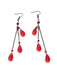 Gothic Waterdrop Pendant Earrings