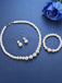 Pearl Necklace Bracelet Earring Jewelry Set 2