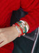 Christmas Colorful Alphabet Bracelet