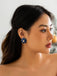 Vintage Christmas Party Round Earrings