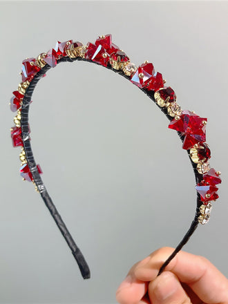 Bling Unspecified Shapes Rhinestone Headband