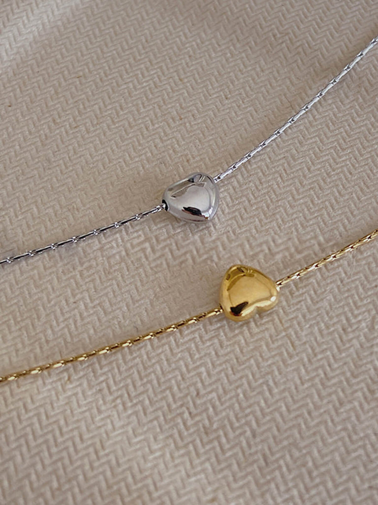 Vintage Heart Simple Necklace