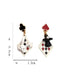 Rabbit Magic Hat Contrast Earrings