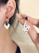 Rabbit Magic Hat Contrast Earrings