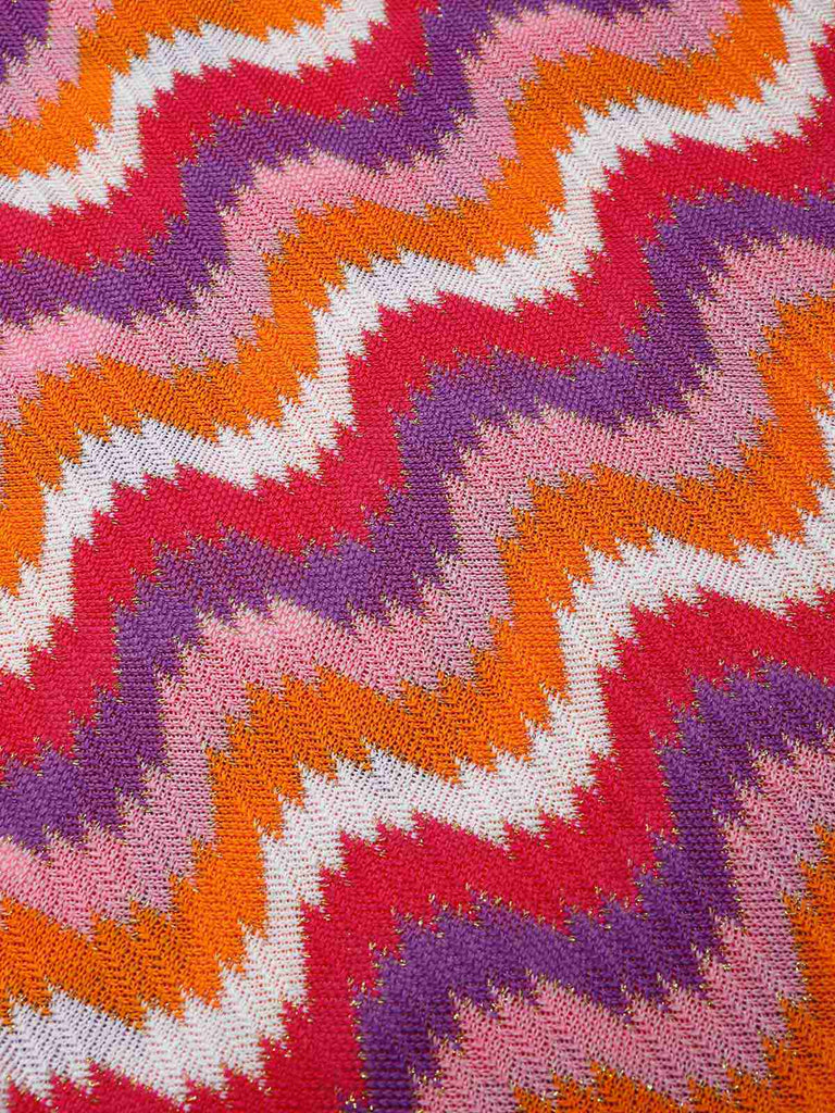 [Pre-Sale] 2PCS Multicolor 1960s Ruffle Halter Bikini & Skirt Cover-Up