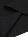 [US Warehouse] Black 1930s Solid Suspender Pants