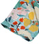 2PCS Light Blue 1950s Floral Blouse & Solid Belted Skirt