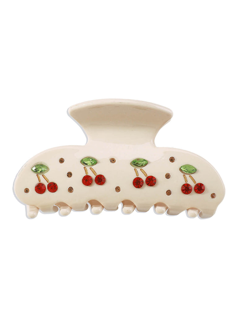 Retro Fruit Plastic Hair Claw Clip