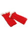 Vintage Lace Patchwork Twisted Knit Fingerless Gloves
