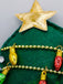 Christmas Tree Shaped Light Bulbs Headband