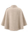 Relaxed Fit Draped Cape Wrap Shawl 2