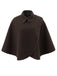 Relaxed Fit Draped Cape Wrap Shawl 3