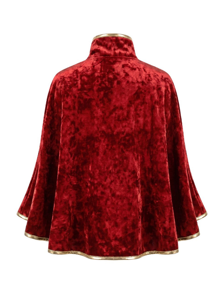 1930s Christmas Velvet Jacket 4