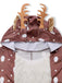 Christmas Spotted Reindeer Hooded Cape Costume 5