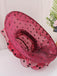 Elegant Polka Dot Organza Sun Hat