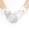 Vintage Pearl Bow Decor Exquisite Gloves