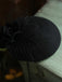 Vintage Floral Decor Mesh Woolen Hat