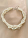 Retro Multi-Layered Pearl Pendant Necklace