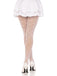 Retro Heart Argyle Lines Pantyhose Stockings