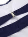 [US Warehouse] Navy Blue 1930s Halter One-piece Swimsuit