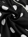 [US Warehouse] Black 1950s Polka Dots Halter Swimsuit