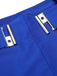 Blue 1930s Halter Lemon Belted Swimsuit