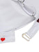 Red 1940s Heart Spaghetti Strap Swimsuit