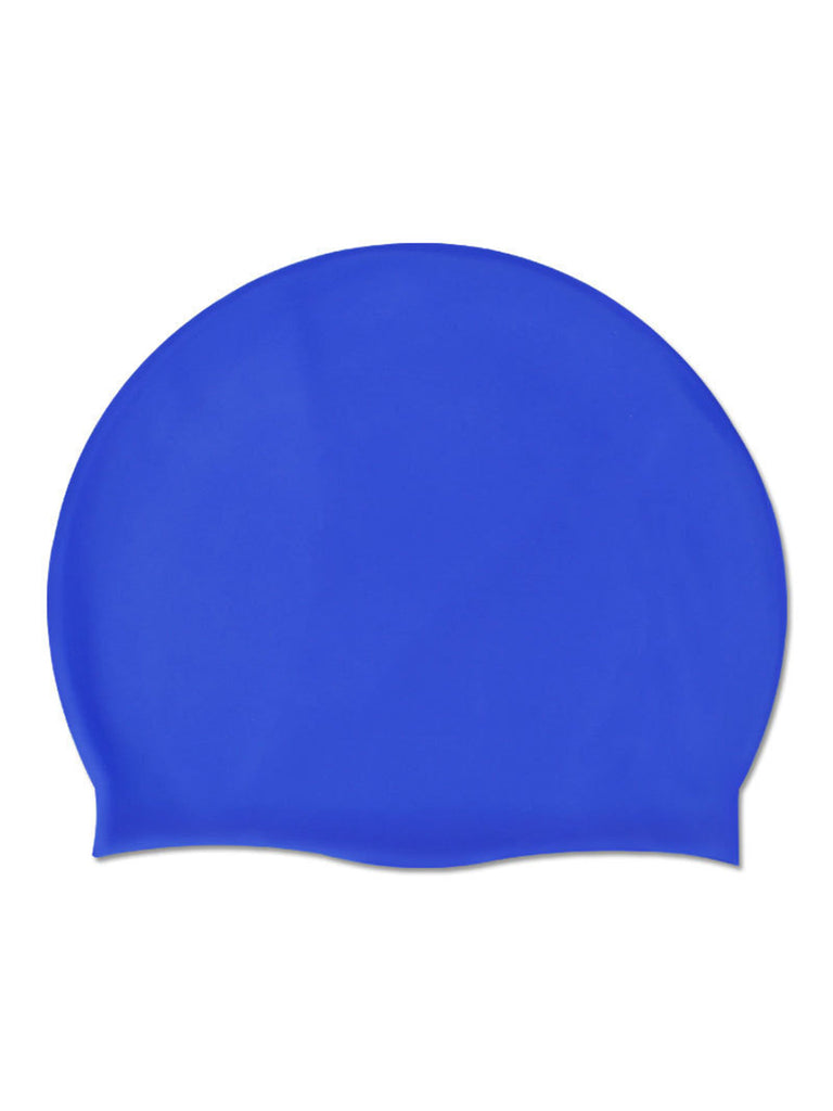 Elastic Silicone Solid Swimming Cap