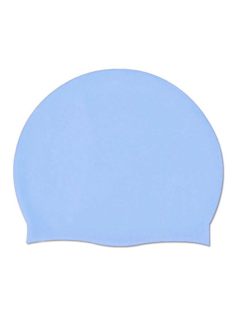 Elastic Silicone Solid Swimming Cap