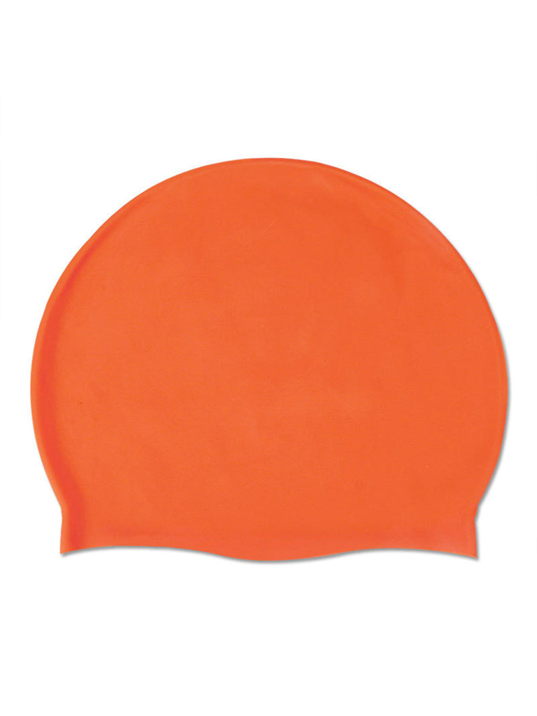 Elastic Silicone Solid Swimming Cap