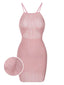 [Pre-Sale] Pink 1960s Knitted Mesh Cover-Up