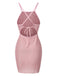 [Pre-Sale] Pink 1960s Knitted Mesh Cover-Up