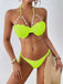 1950s Halter Shell Pearl Bikini Set