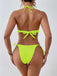 1950s Halter Shell Pearl Bikini Set
