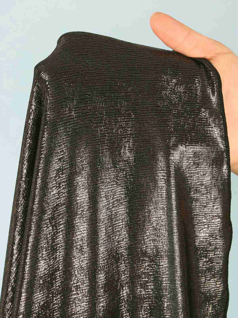 Black 1970s Solid Appliques Strappy Glossy One-Piece Swimsuit