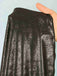 Black 1970s Solid Appliques Strappy Glossy One-Piece Swimsuit